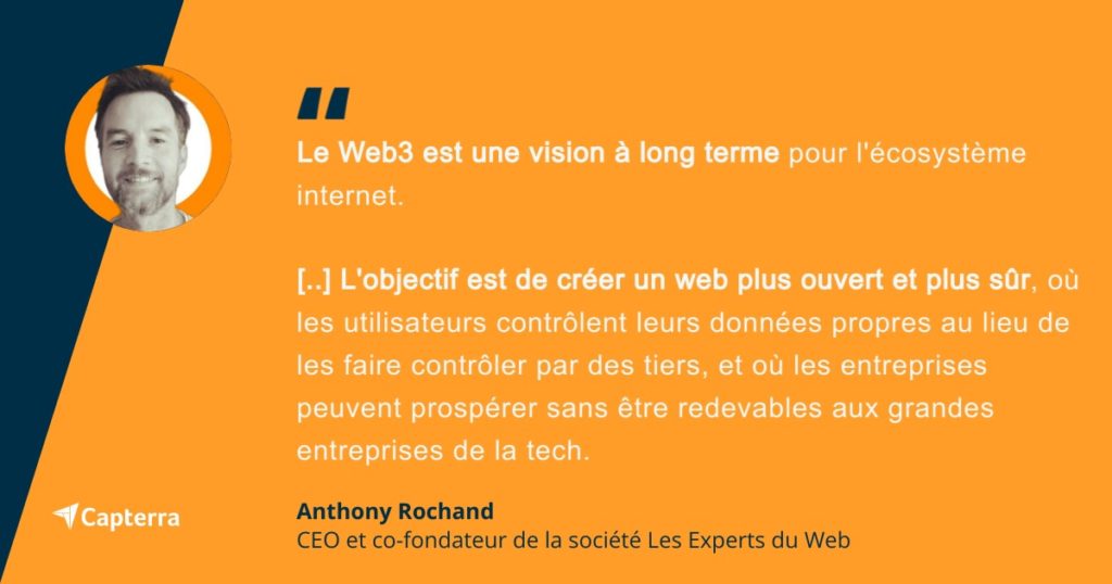 Le Web3 est une vision long terme pour l'écosystème Internet