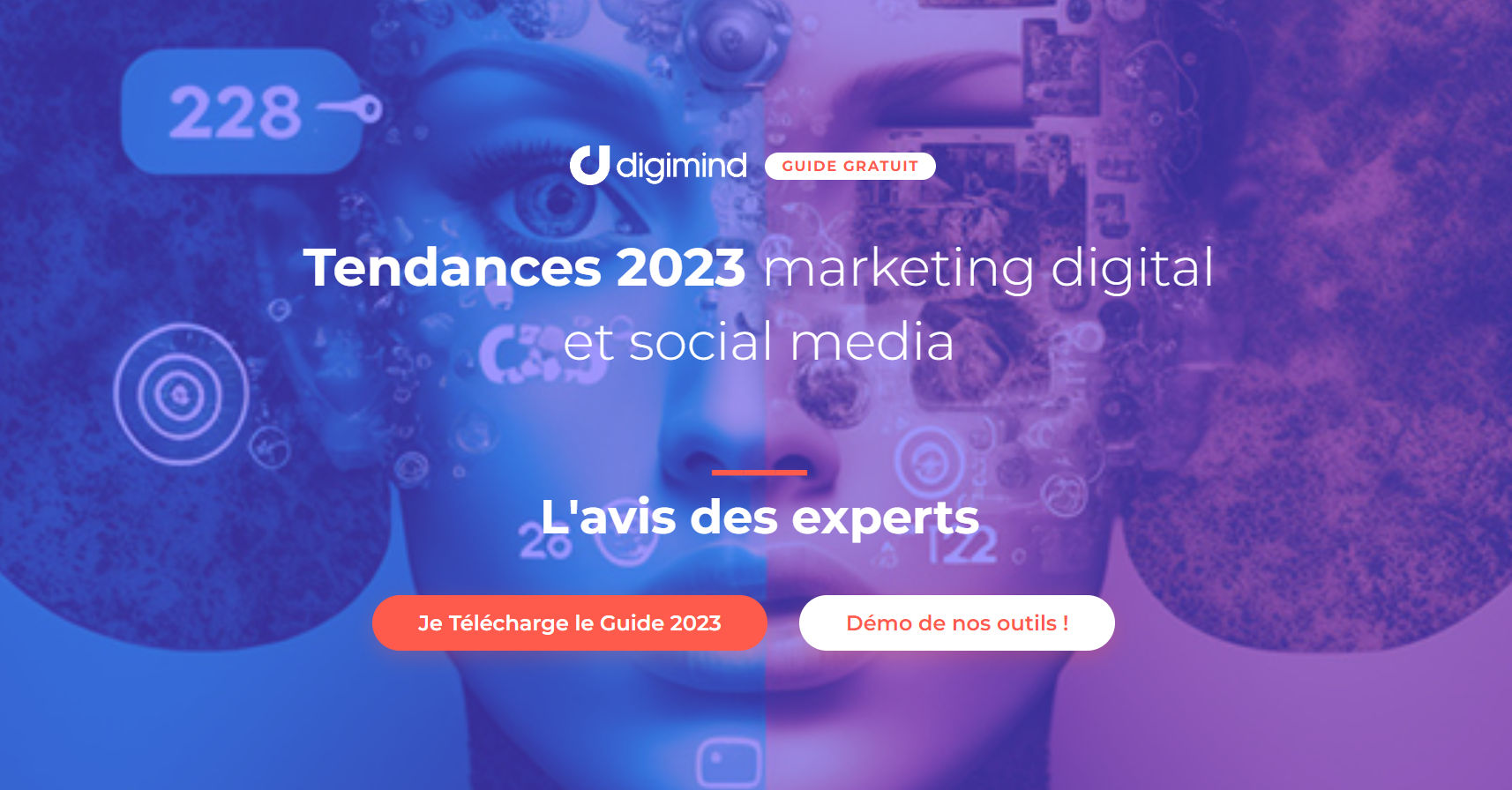 Le Guide 2023 des tendances marketing digital et social media par Digimind